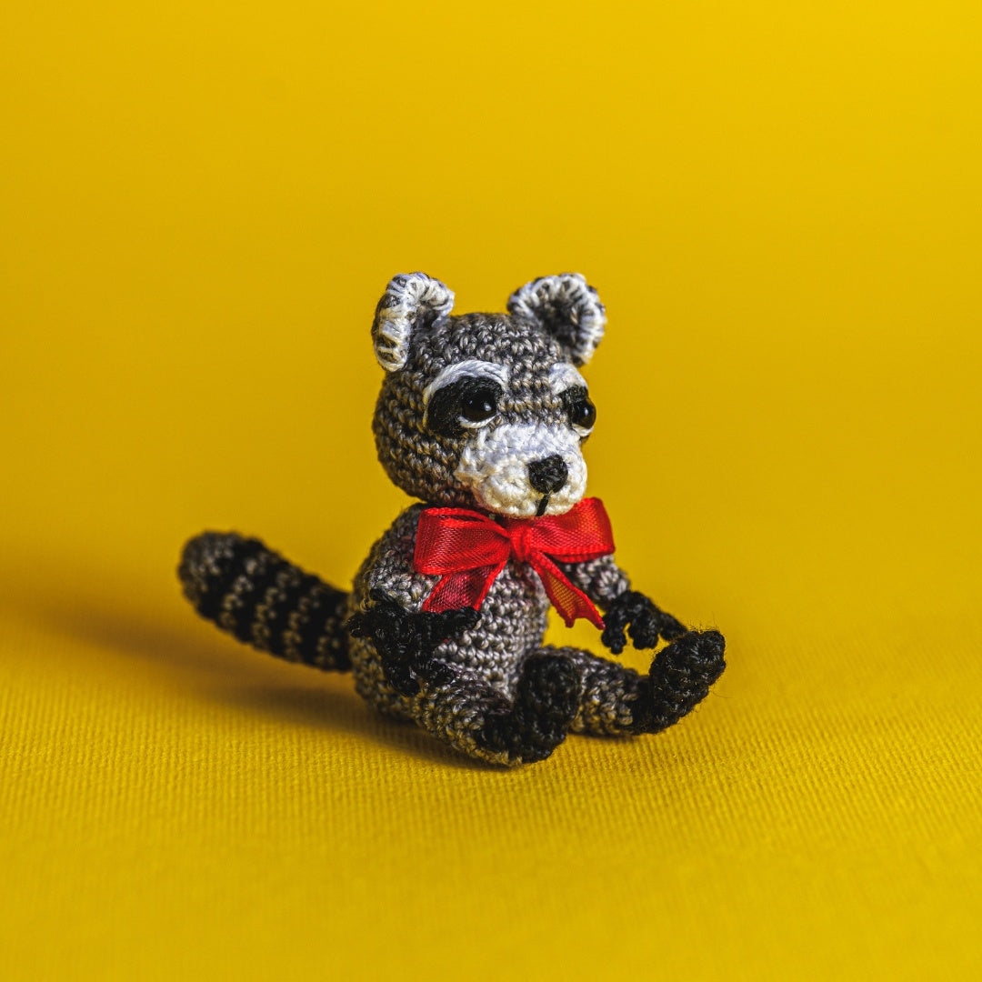 Cute Mini Raccoon Pattern