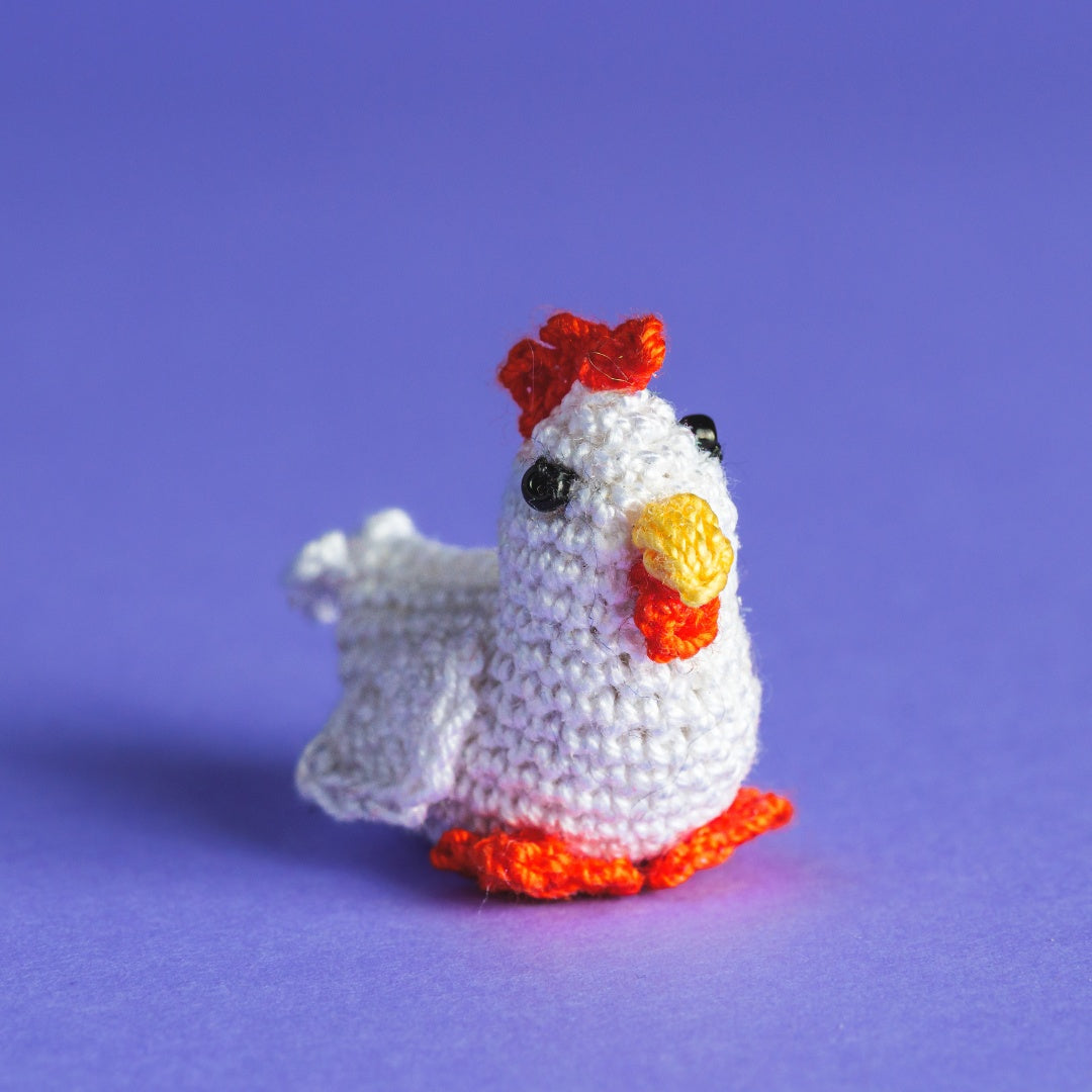 Cute Mini Rooster Pattern